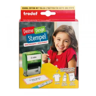 Trodat Deine Dinge School Edition DIY (zum Selbersetzen/ Typo, 37x14