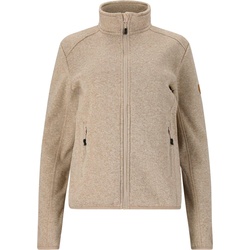 Whistler Samani W Melange Fleece Jacket oatmeal (1106) 44