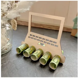 Spruchreif® Spardose Originelles Geldgeschenk, Geschenke aus Holz, Hobby
