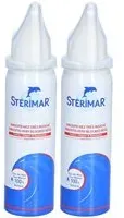 STERIMAR Sinusite Nez Très Bouché Spray Nasal 2x50 ml