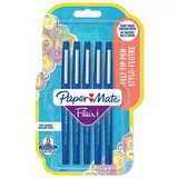 Paper Mate Paper Mate, Flair Blau 5 x)