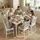 Homcom Esstisch 70 x 74 x 120 cm weiß