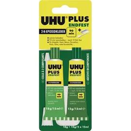 UHU Zweikomponentenkleber PLUS ENDFEST 33 g 4 St.