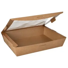 Papstar Feinkostboxen eckig 1000 ml 40 St. Braun
