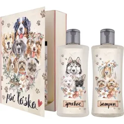 Bohemia Gifts & Cosmetics Book Dog's Love Geschenkset