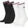 Tommy Hilfiger TH UNI TJ SOCK 4P Iconic Socken 4er Pack Schwarz/Weiß 35-38