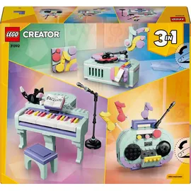 LEGO Creator Deko-Klavier mit Katze 31392