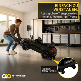ACTIONBIKES MOTORS Kinder-Elektroauto Mercedes AMG CLE 53 schwarz