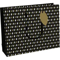 Clairefontaine 6x Elegant, Geschenktasche 37,3x11 ,8xx27,5cm Schwarz 32490-6C