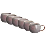 BUTLERS Espressotasse 0,18 l Hellgrau 6 St.