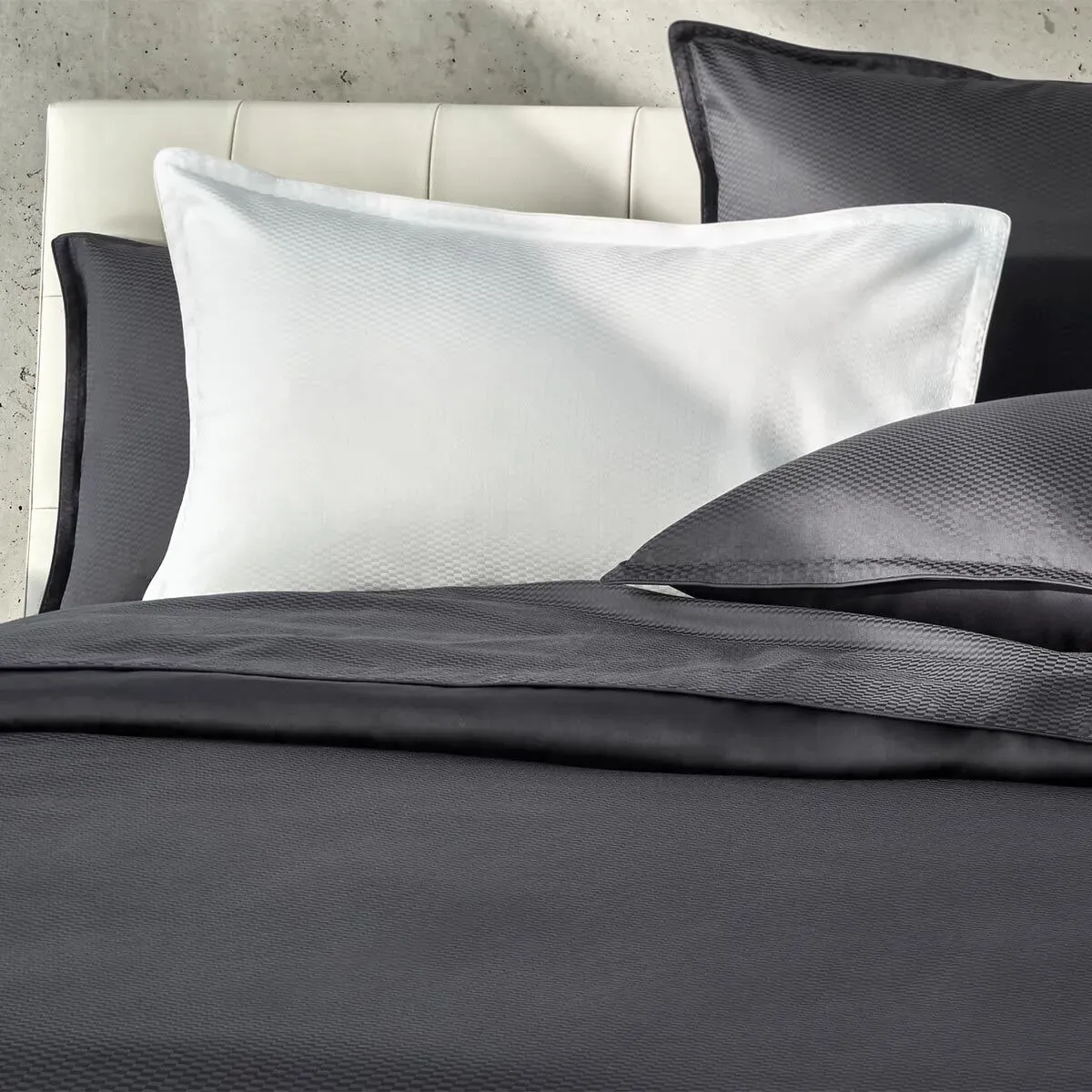 Hugo Boss Home Bettwäsche Loft Bettbezug einzeln 135x200 cm | carbon - grau