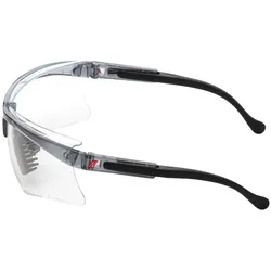 AS Arbeitsschutz Nitras Vision Protect PREMIUM | 120 Schutzbrillen | schwarz | Kunststoff
