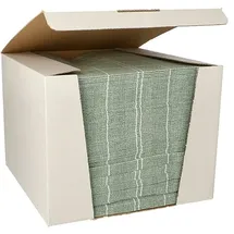 Papstar 100 Servietten "ROYAL Collection" 1/4-Falz 40 cm x 40 cm dunkelgrün "Kitchen Craft"