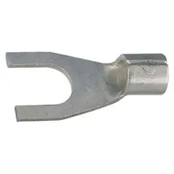 Quetschkabelschuh, unisoliert, Gabelform, 0,5-1,0mm2, M4