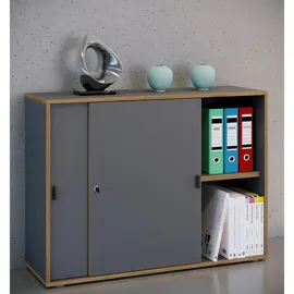 VCM Aktenschrank Schiebetüren Salia 2-Fach