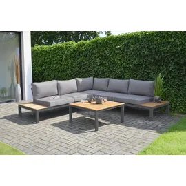 Garden Pleasure Valentina Loungeset grau/braun