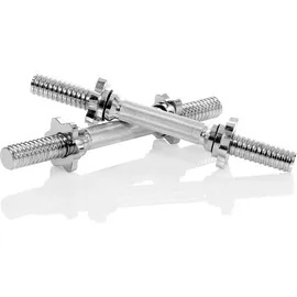 MOVIT Kurzhantelstange 35 cm verchromt grau / silber