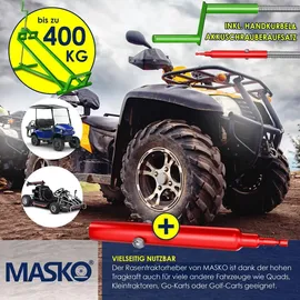 Masko Hebebühne Rasentraktorheber 450 kg