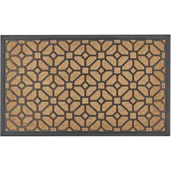Fußmatte BELUKHA 45 x 75 cm Naturfarben Kokosfasern