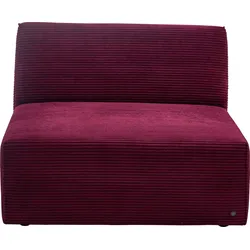 Sofaelement TOM TAILOR HOME "Elements" Polsterelemente Gr. Cord TRI, rot (winered tri 107) Sofa-Element