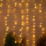 Newgarden Lichtervorhang LED 3x2 m warmweiß