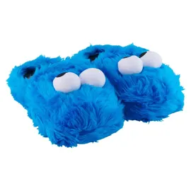 UNITED LABELS Krümelmonster 3D Pantoffeln Blau 35