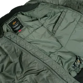 Alpha Industries MA-1 Distressed Bomber Jacket grün L