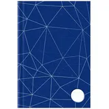 Stylex Notizbuch 76370, blau, A4, liniert, 60g, 96 Blatt / 192 Seiten 8710712763705 Stylex