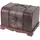 HMF 6411-130 Schatztruhe aus Holz 30 x 23 x 21 cm 1-tlg. braun