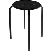 Perel Hocker Kunststoff 29 x 45 x 29 cm Schwarz