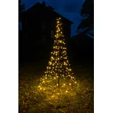 Star-Max Galaxy LED-Tannenbaum 200 cm, Durchmesser ca. 140cm 35236T Schwarz