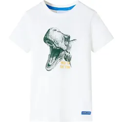 Kinder-T-Shirt Ecru 128