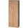 bümö Aktenschrank, Graphit, Nussbaum, Nachbildung,Nussbaum, 5 Fächer, Rechteckig, 80x215.6x42 cm, FSC Mix, Arbeitszimmer, Aktenschränke