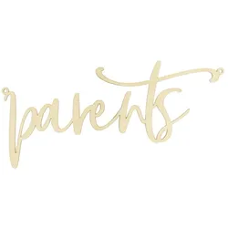 Parents Eltern Stuhlschild