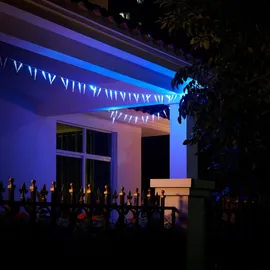 DEUBA Lichterkette Eiszapfen 80 LEDs 8m