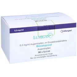 LUMIGAN 0,3 mg/ml Augentropfen im Einzeldosisbeh. 90X0,4 ml