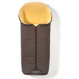 Hofbrucker Lammfellfußsack Iglu braun