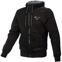Macna Nuclone Motorrad Zip Hoodie, schwarz, XL