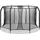 Salta Trampolin 251 cm Schwarz