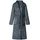 vidaXL Bademantel ohne Kapuze Marineblau XXL Flanell