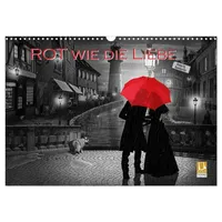 Calvendo Rot wie die Liebe by Mausopardia (Wandkalender 2026