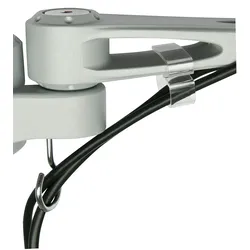 Lindy 40696 Flachbildschirm-Tischhalterung Silber Tisch/Bank