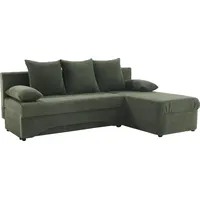 Ecksofa JOCKENHÖFER GRUPPE "L-Form, B: 191 cm", grün 426, 03, B:191cm H:87cm T:142cm, Korpus: 100% Polyester;Kissen: 100% Polyester, Sofas, Ecksofa, mit Bettfunktion & Bettkasten