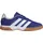 adidas SPEZIALIST Hallenschuhe Herren in lucblu-ftwwht-luclem, Größe 42 - blau