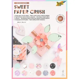Folia Design Papier Sweet Paper Crush Glitter 12 Blatt