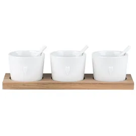 räder Guten Appetit Dreierlei Herz Weiß 3-tlg.