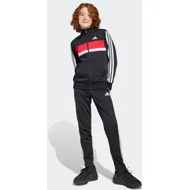 adidas Tiberio Trainingsanzug Schwarz/Weiß/Pure Ruby 128