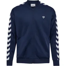 hummel ARCHIVE POLY ZIP JACKET blau L