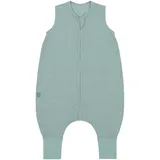 EMMA & NOAH Sommer-Sleepoverall Leinen 0.5 TOG, gruen, 70