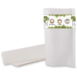 BIOZOYG 1000 Stück  Lebensmittelpapier 43x35cm Einschlagpapier Biopapier umweltfreundliches Verpackungsmaterial, kompostierbares Verpackungspapier